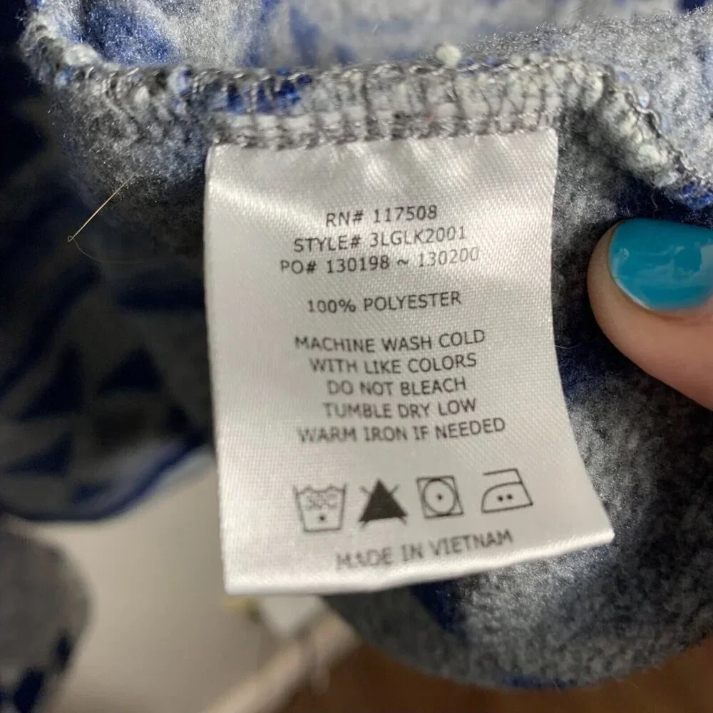 Levi's Southwestern Aztec Button Up Cardigan Shawl Sweater Multicolor Men's XL - Picture 8 of 9